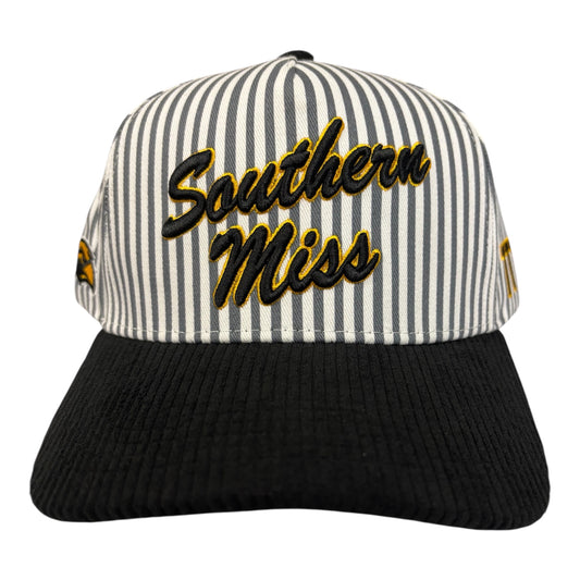 Black & Gold Pinstripe