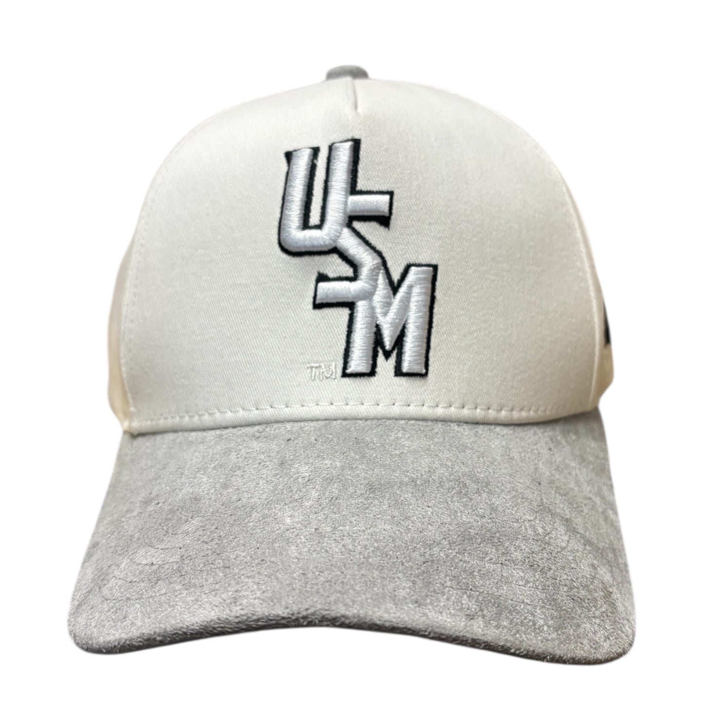 All White-Suede Bill